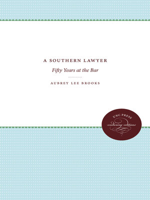 cover image of A Southern Lawyer